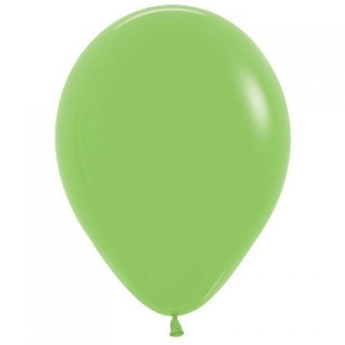 Fashion Lime Green 12cm Sempertex Latex Balloons 100pcs