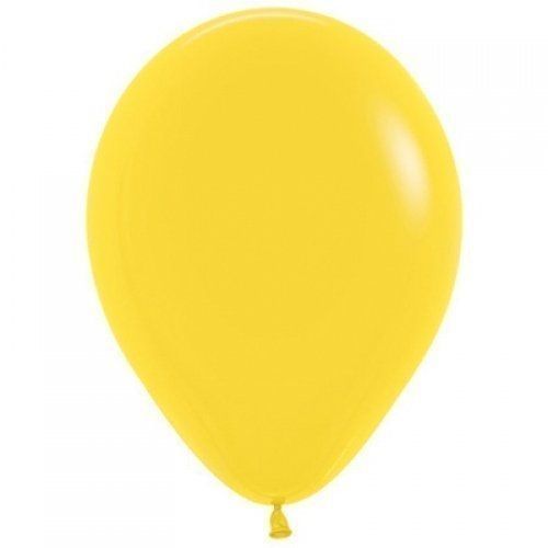 Fashion Yellow 30cm Sempertex Latex Balloons 100pcs