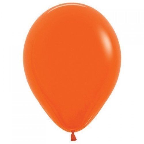 Fashion Orange 30cm Sempertex Latex Balloons 100pcs