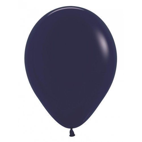 Fashion Navy Blue 12cm Sempertex Latex Balloons 100pcs