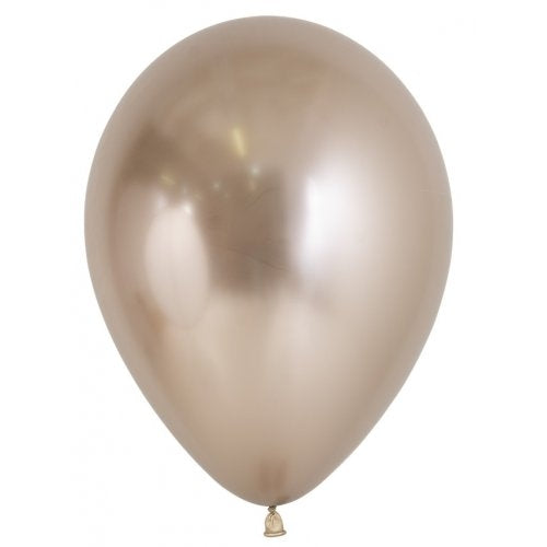 Reflex Champagne 30cm Sempertex Latex Balloons 50pcs