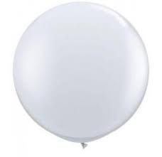 Clear 60 cm Latex Balloons 4 pcs