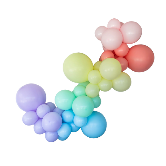 Rainbow Balloon Garland Kit