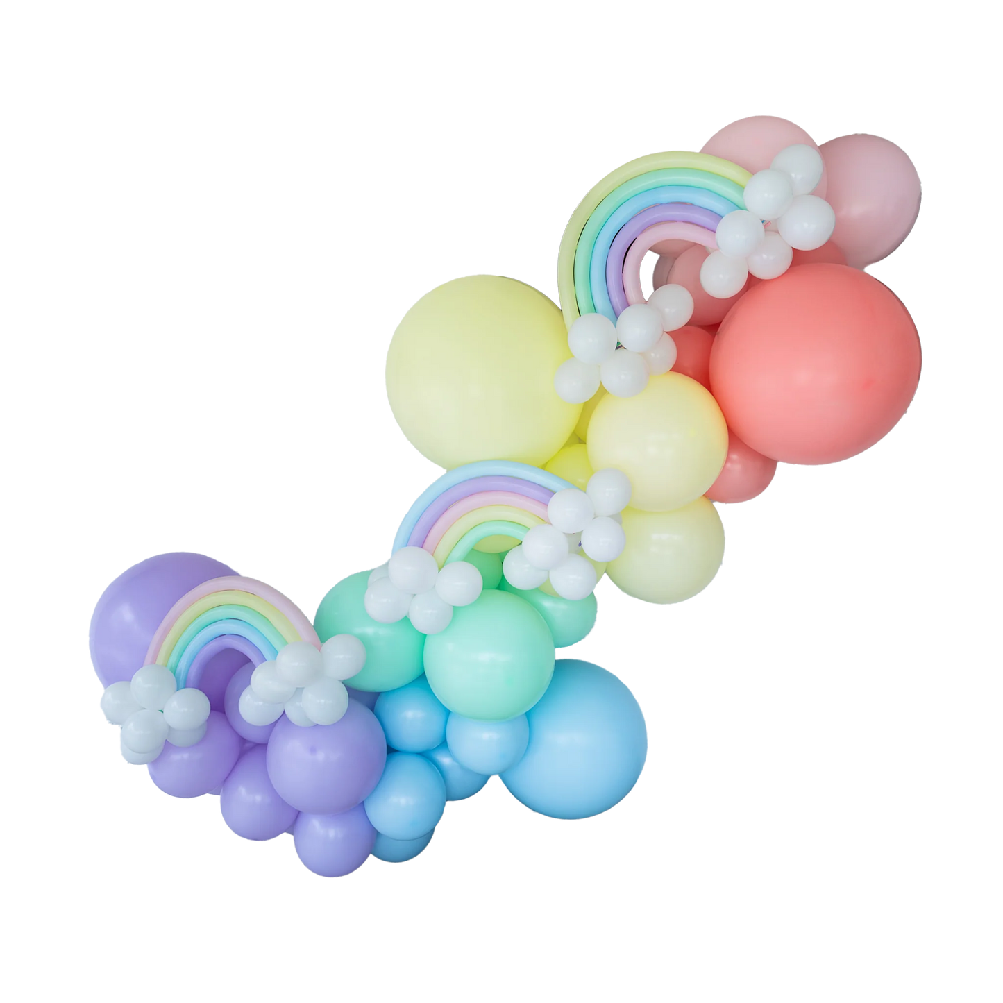 Rainbow Balloon Garland Kit