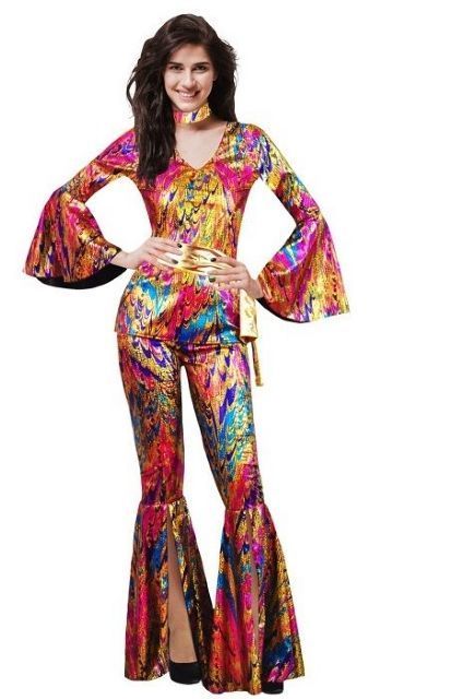 Women's 70's Disco Doll Costume