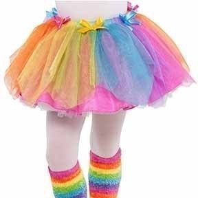 Girl's Rainbow Fairy Tutu Costume