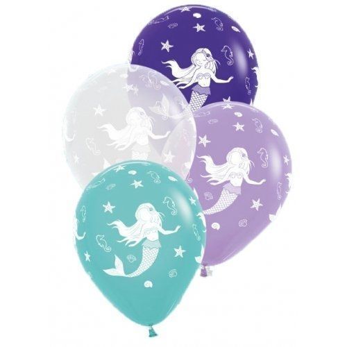 Mermaid Balloons 30cm 50pcs