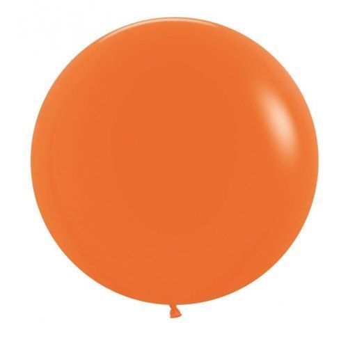 Fashion Orange 60 cm Sempertex Latex Balloons 3 pcs