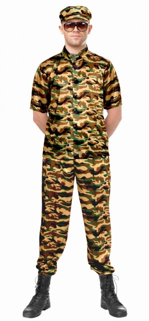 Men's Combat Soldier Costume