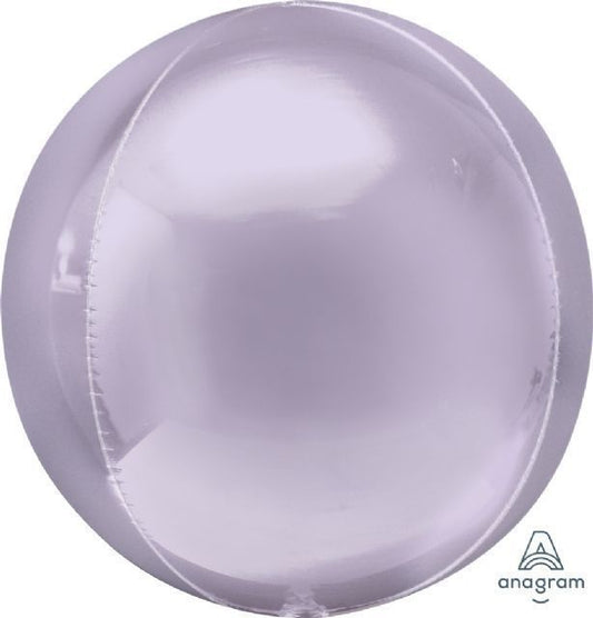 Balloon Foil Orbz Pastel Lilac 38-40cm