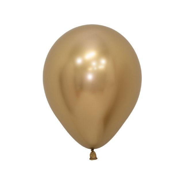 Reflex Gold 30cm Sempertex Latex Balloons 50pcs